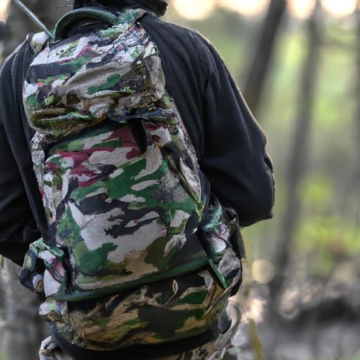 Camouflage backpack