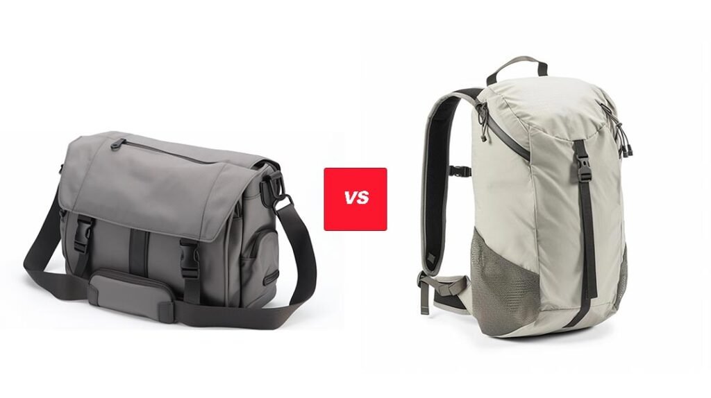 messenger bag vs traditional backpack