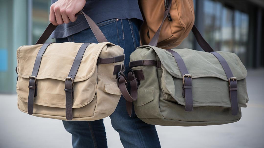 Travel Companion: Explore the world with ease using a messenger bag that accommodates your travel essentials. From passports and tickets to gadgets and personal items, keep everything organized and within reach.