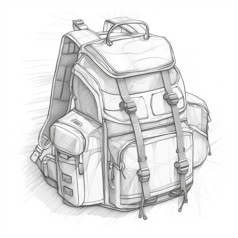 multi-pocket backpack manufacturer