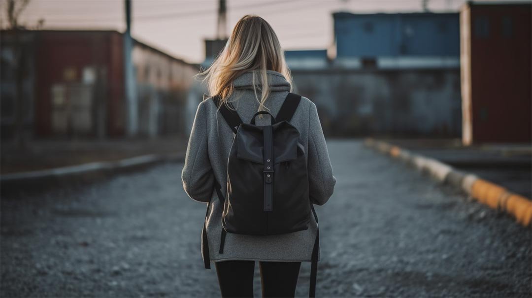 Canvas backpack