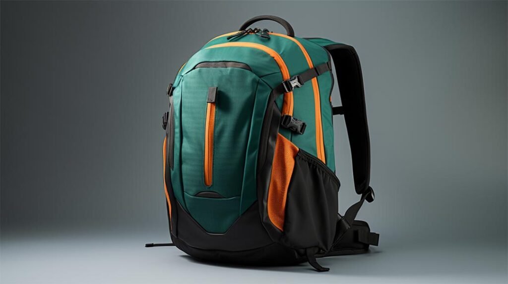 Cyan Customized Backpack