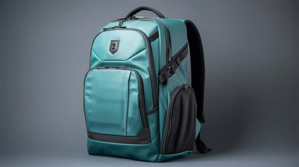 blue and black backpack manufacturer