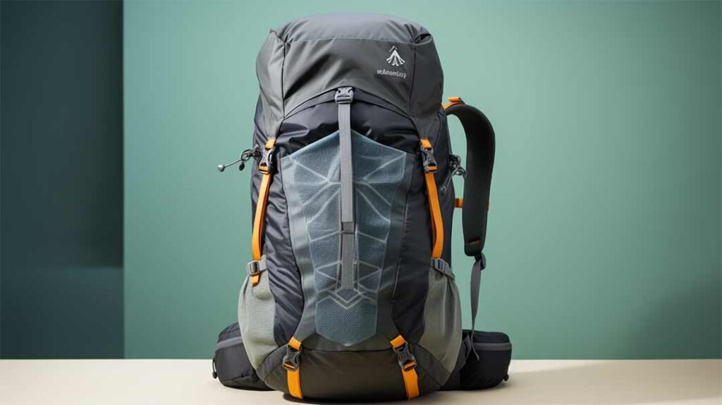 blue hiking backpack manufacturer