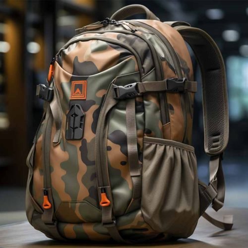 Camouflage backpack